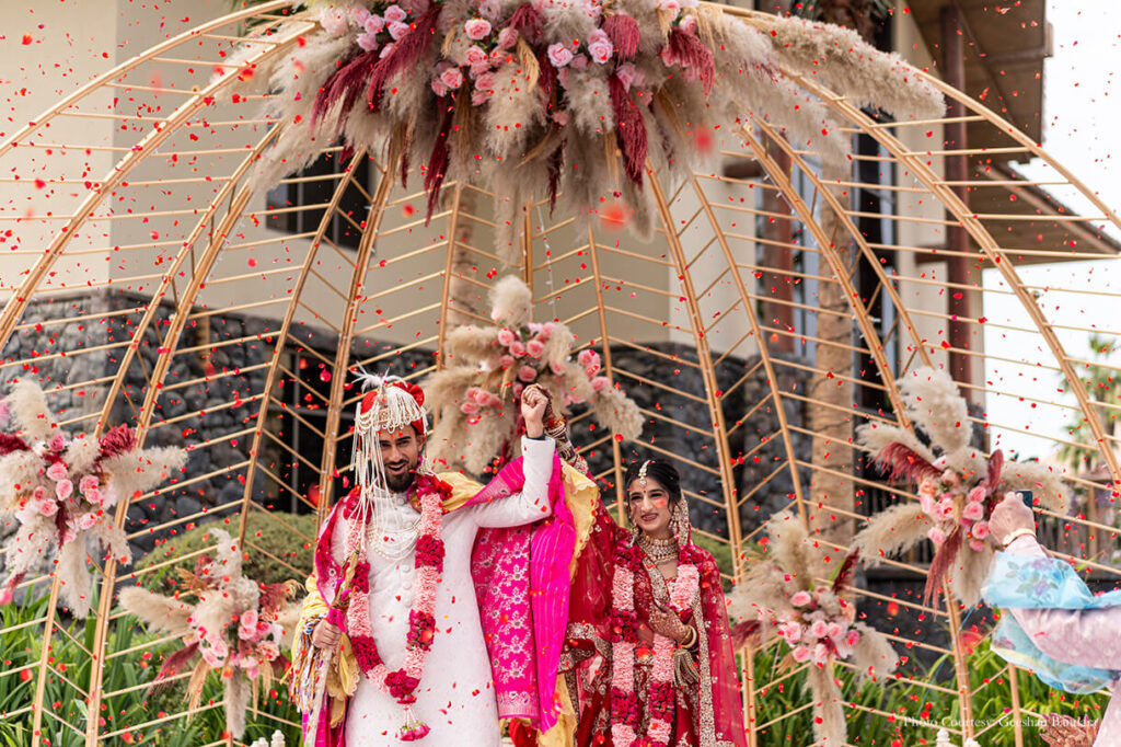 Shiv & jessica wedding in dubai parks and resorts