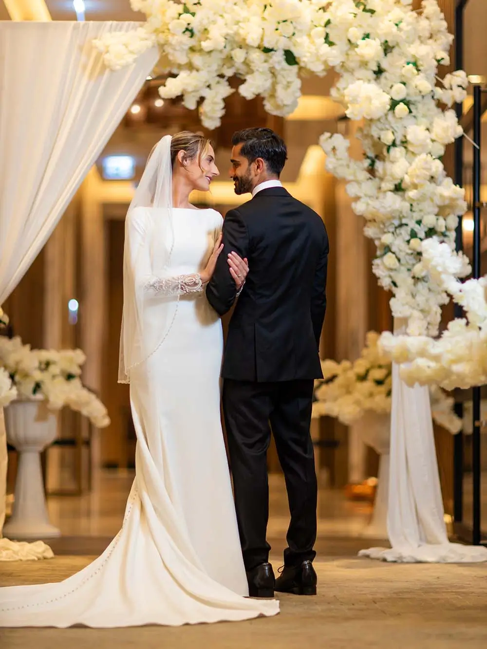 white wedding in dubai - Muslim Nikah Cermony