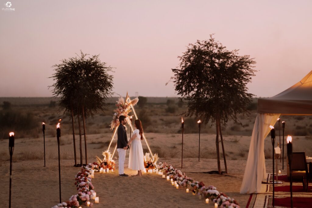 wedding proposal planning in dubai