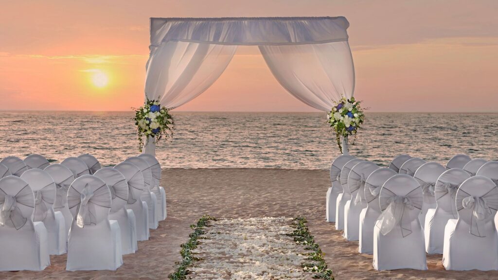 beach wedding in dubai