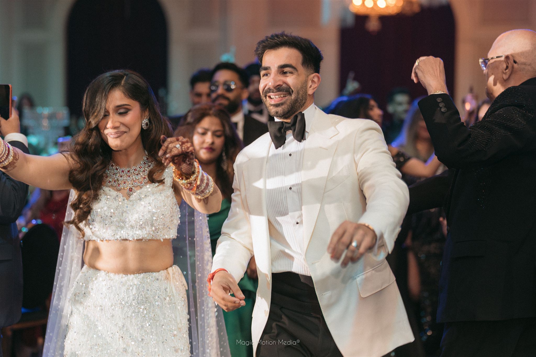 Nidhi and mohak reception in dubai