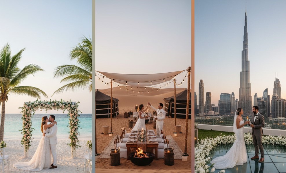 Destination wedding in UAE