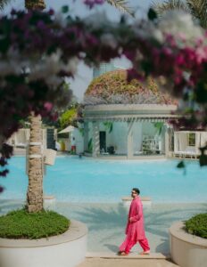 Nidhi and Mohak haldi in dubai