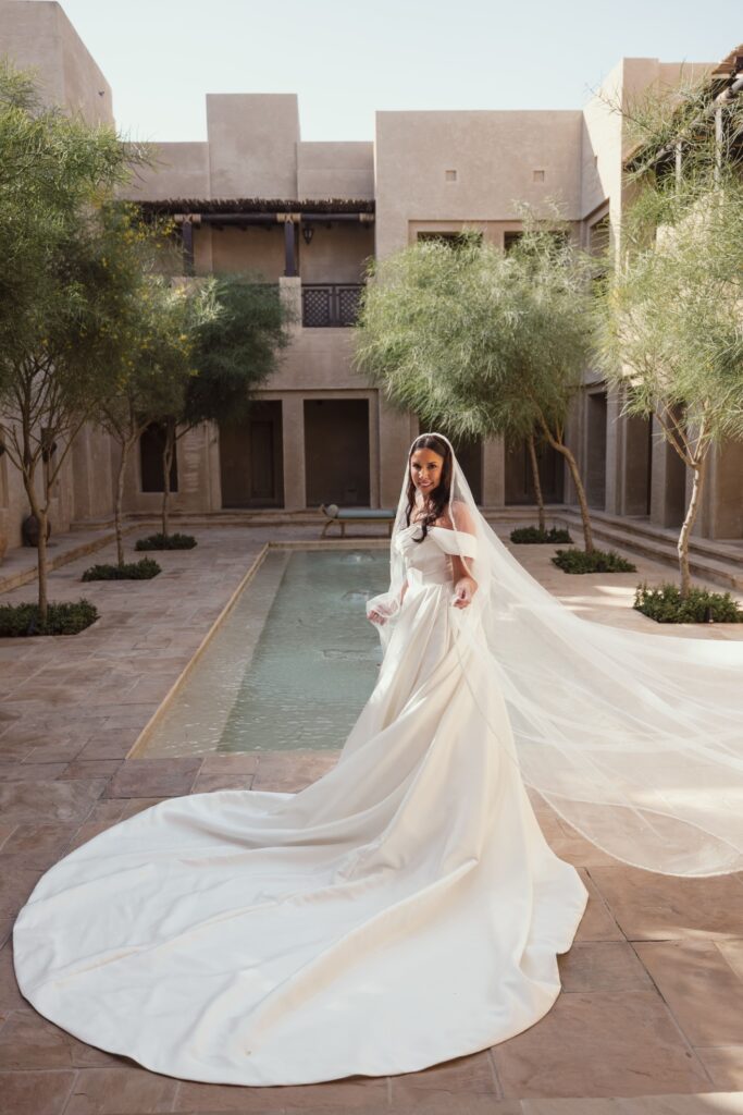 Outdoor white wedding UAE Outdoor white wedding UAE